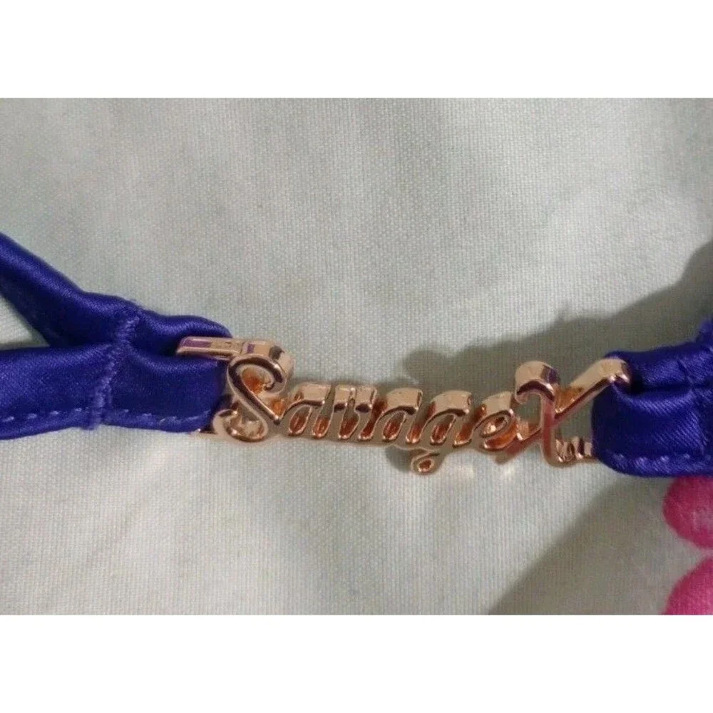 Savage‎ X Fenty Lace Bralette Purple Size 2X